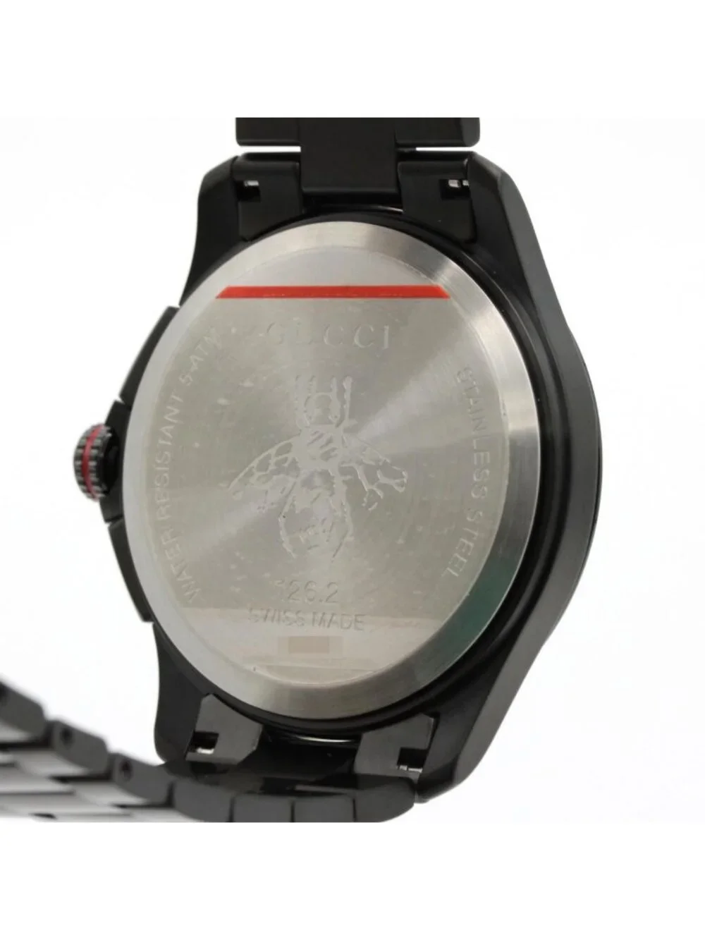 Gucci Timeless Chrono Pvd 126.2 SS Quartz Watch